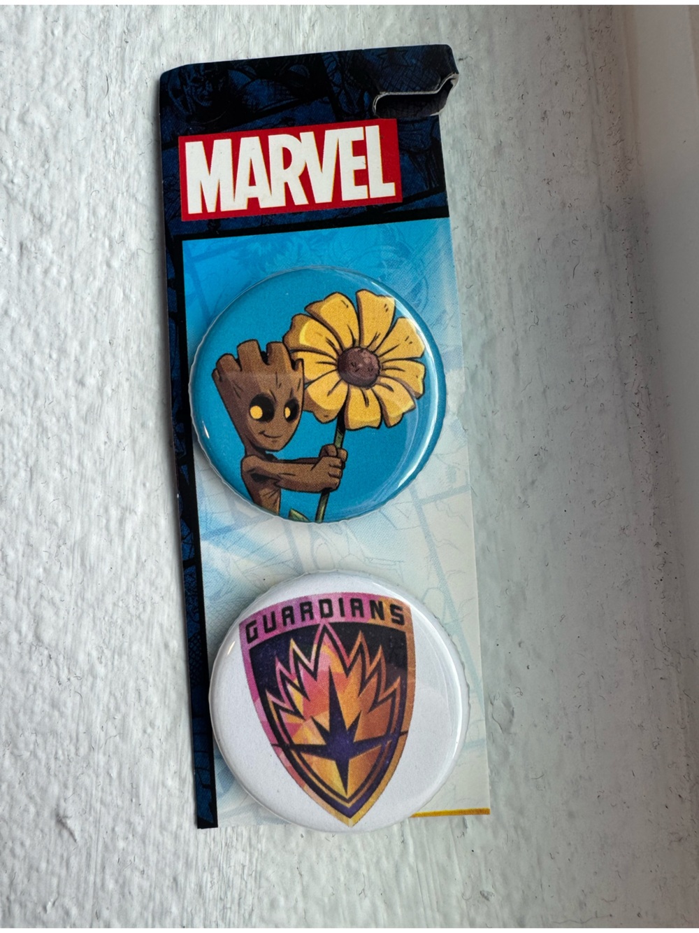 Groot Flower Pin Badge